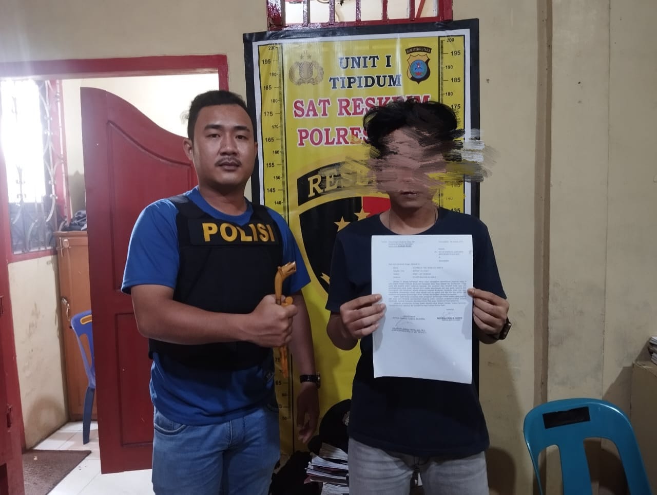 Tim Ops Pekat Toba 2025 Polres Nias Amankan Terduga Premanisme Bersenjata Tajam